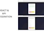 build a responsive react web app with external API integration